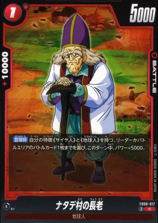 ナタデ村の長老